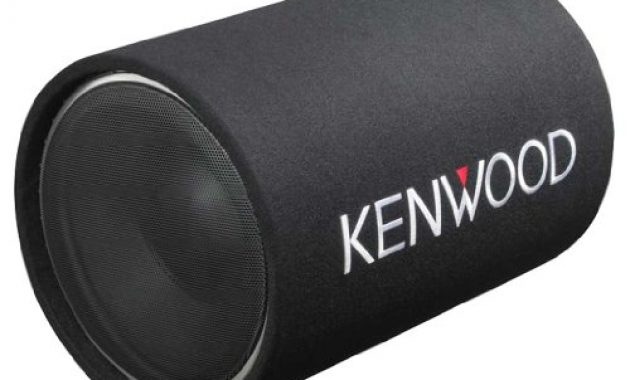 erstaunliche kenwood ksc w1200t subwoofer 30 cm 12 zoll 1200 watt schwarz foto