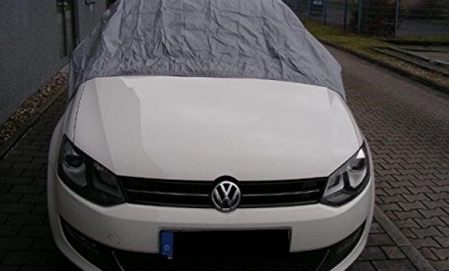 erstaunliche kley partner halbgarage autoabdeckung plane haube wasserdicht material california light kompatibel mit volkswagen vw golf 7 ab 082012 foto