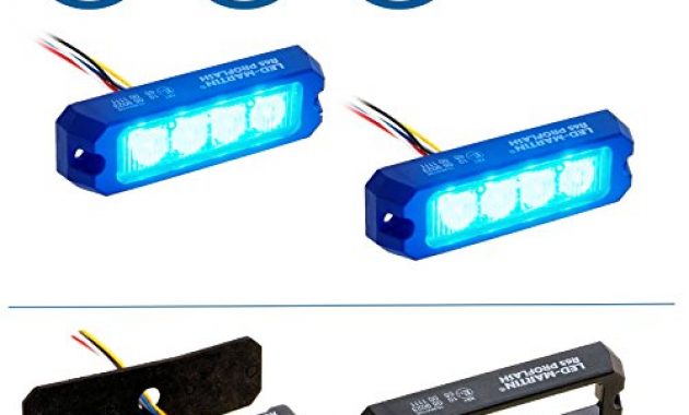 erstaunliche led martin 2er sparset r65 proflash blau frontblitzer strassenraumer blitzmodul feuerwehr polizei rettungsdienst bild