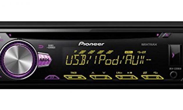 erstaunliche pioneer deh s2000ui autoradio usb cd receiver kfz radio mit front aux in wiedergabe von mp3 wma wav flac uber mos fet 4x 50w high level car hifi schwarz bild