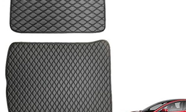 erstaunliche topfit kofferraummatte gepackraumschutz kofferraumschutz ruckenlehnenschutz innenschuh fur modell 3 schwarz kofferraum innenschuh bild