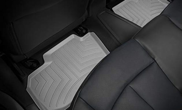 erstaunliche weathertech passgenaue fussmatten gummimatten passend fur nissan leaf 1gen 2013 17grau2 reihe floorliner bild