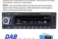 fabelhafte bosszi hifi klangqualitat rdsdabdab autoradio digital audio autoradio mit bluetooth freisprechfunktionbt usb tf karte aux wiedergabe fmam radio 1 din 12v mit dab antennefern foto