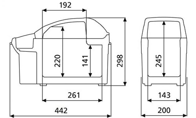 fabelhafte dometic bordbar tb 08 tragbare thermo elektrische kuhlbox heizbox 8 liter 12 v fur auto und lkw foto