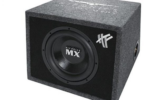 fabelhafte hifonics mx 10r reflex 25cm gehause subwoofer foto