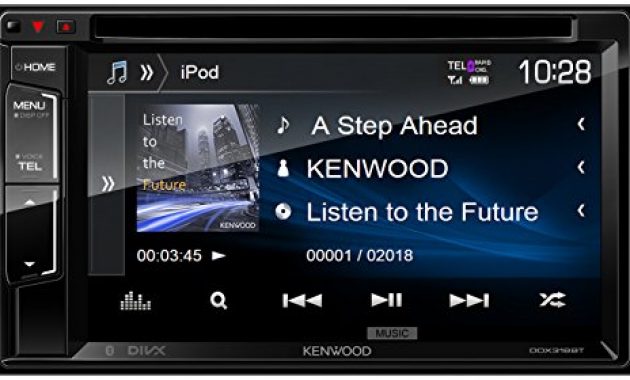 fabelhafte kenwood ddx318bt doppel din 157 cm dvd moniceiver mit bluetooth freisprecheinrichtung soundprozessor spotify control mp3 aac flac 4x50 watt schwarz bild