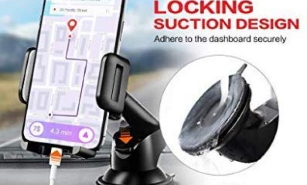 fabelhafte nanwaeng universal smartphone holder for car black bild