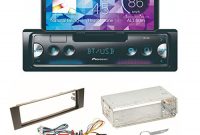 fabelhafte pioneer sph 10bt autoradio bluetooth mp3 usb 1 din flac spotify equalizer einbauset fur audi a3 8p 8pa foto