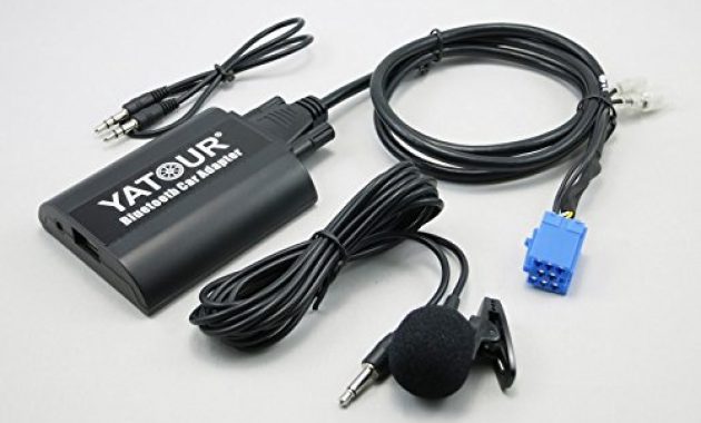fabelhafte renault bluetooth adapter digital auto stereo aux interface mit usb 35 mm audio eingang anschluss fur ladekabel 8 pin renault 1998 2011 bta ren8 bild