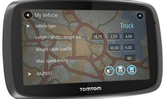 fabelhafte tomtom trucker 6000 lifetime edition bild