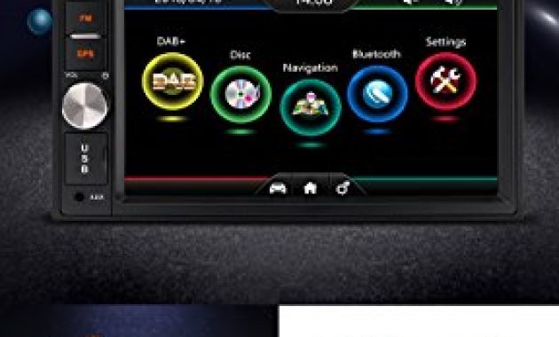 fabelhafte xtrons 62 hd tft touchscreen double din autoradio auto naviceiver dvd player unterstutzt dab gps navigation bluetooth50 2din rds lenkradfernbedienung windows ce bild