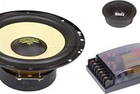 fantastische audio system x ion 165 koaxiallautsprecher fur auto 100 w schwarz und gelb bild