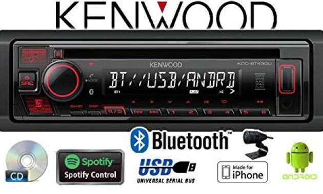 fantastische autoradio radio kenwood kdc bt430u bluetooth spotify cdmp3usb einbauzubehor einbauset fur opel astra g just sound best choice for caraudio foto