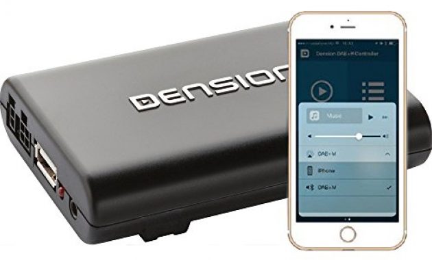 fantastische dension dab m dbm1gen universal dab bluetooth interface via fmaux mit smartphone steuerung foto