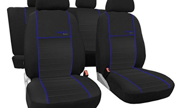 fantastische ejp massgefertigter autositzbezug fur ford transit custom double cab 2012 2014 beste qualitat sitzbezuge im design trend line erhaltlich in 6 farben bild