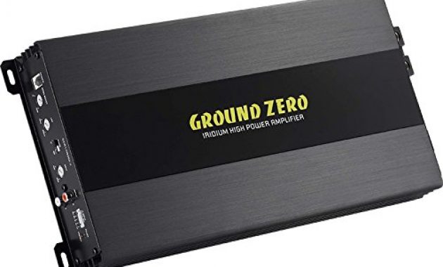 fantastische ground zero gzia 11450dx ii 1 kanal verstarker endstufe mono bild