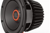 fantastische jbl s3 1024 10 250mm auto hifi audio subwoofer lautsprechersystem schwarzorange bild