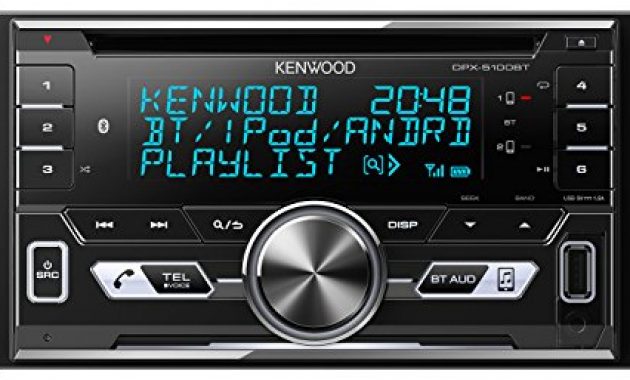 fantastische kenwood dpx 5100bt doppel din receiver mit bluetooth und ipodiphone steuerung schwarz bild