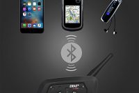 fantastische motorradhelm intercom v6 pro bt bluetooth 30 12 km drahtlose reichweite drahtloses vollduplex sprechanlage fur 2 personen zur verbindung von bis zu 6 fahrern 2 stuck von ej foto