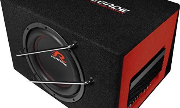 fantastische renegade rxv1000a auto subwoofer aktiv 400w foto