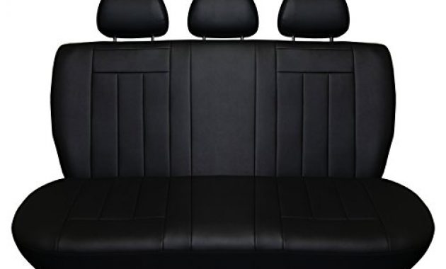 fantastische rimers massgefertigte kunstleder autositzbezuge schonbezuge in schwarz foto