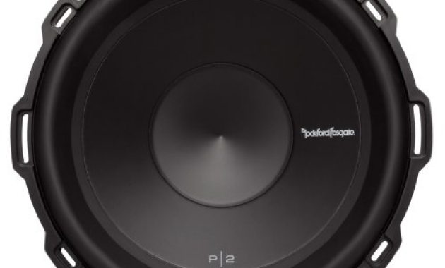 fantastische rockford fosgate punch subwoofer p2d2 12 bild