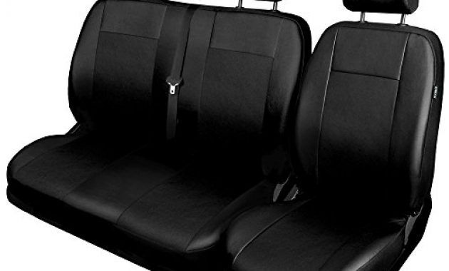 fantastische saferide universal kunstleder schwarz front bus 1 2 sitzbezuge wohnmobil sitzbezug schonbezug schonbezuge autoschonbezug autositzbezug sitzauflagen sitzschutz comfort bild