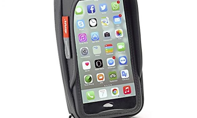 fantastische smartphone halterung piaggio mp3 sport 500 lt givi s957b bild