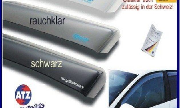 fantastische tuning pro climair windabweiser vorne mit abe 03 3774d farbausfuhrung schwarz bild