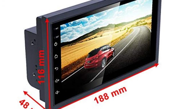 fantastische universal dc12v ultra thin ultra light 1080p 7 inch 2din fmam radio wifi bluetooth hands free calls dual usb fast charging android 81 car multimedia player gps navigator steering w foto