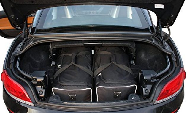 fantastische zwei reisetaschen kofferraum taschen masstaschen roadster gepackraumtaschen kofferraumtaschen fur bmw z4 e89 e 89 z 4 bild