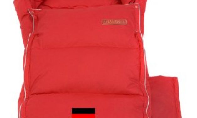 grossen aro artlander 9201020 daunenfusssack 4 jahreszeiten rot foto