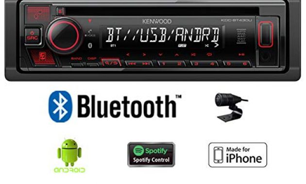 grossen autoradio radio kenwood kdc bt430u bluetooth spotify cdmp3usb einbauzubehor einbauset fur opel astra g just sound best choice for caraudio bild