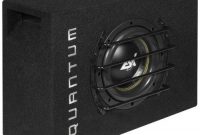 grossen esx qsb8 quantum qsb 20cm subwoofer im kompakten bassreflexgehause foto