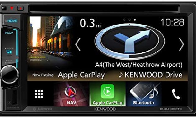 grossen kenwood dnx4180bts navitainer mit 157 cm wvga monitor bluetooth apple car play spotify control und weblink schwarz bild