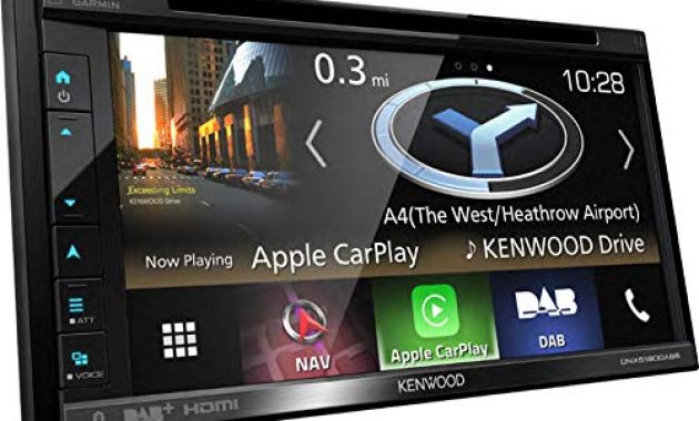 grossen kenwood dnx5180dabs 2 din dab autoradio mit navigation und apple carplay android auto bluetooth spotify waze link hdmi bild