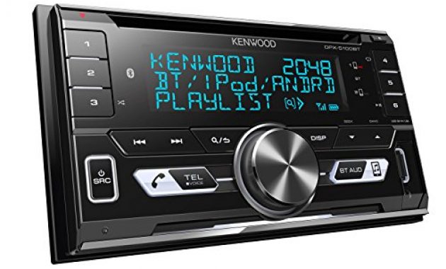 grossen kenwood dpx 5100bt doppel din receiver mit bluetooth und ipodiphone steuerung schwarz foto