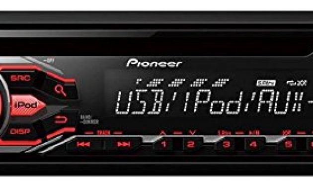 grossen pioneer deh 2800ui autoradio mit rds tunercdusbaux in foto