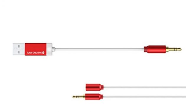 grossen tunai tf002c s 1ar firefly weltweit kleinster bluetooth musik receiver fur zu haus und im auto rot bild