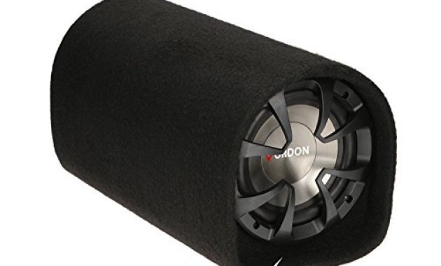 grossen vordon tb 16r 350w 6 auto hifi bass subwoofer eleganten tunnelform tube design schwarz foto