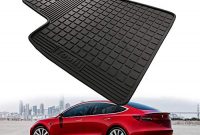 schone bmzx model 3 auto fussmatten set aus gummi cargo liner fur tesla model 3 matten allwetter bodenschutz foto