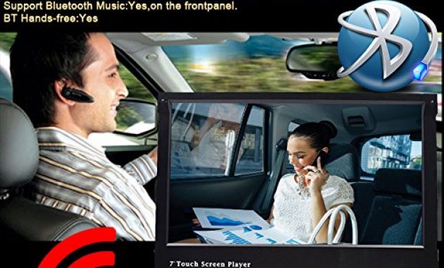 schone digitaler bluetooth gps navigation 7 zoll auto dvd player 1 din mit eingebautem bluetooth stereo empfanger und fernbedienung gps autoradio fm am rds steuereinheit sd navi kostenlose kabe bild