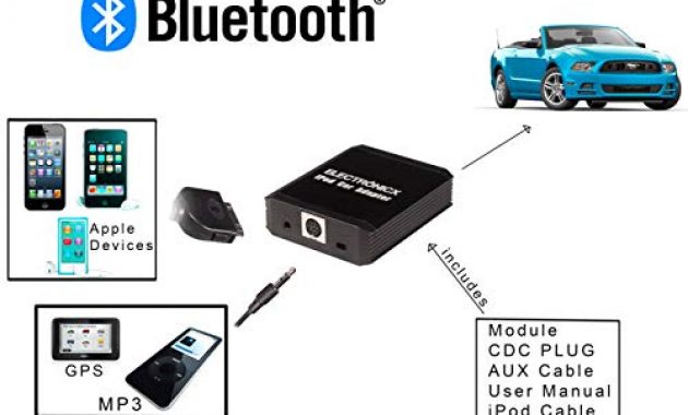 schone electronicx bluetooth freisprecheinrichtung adapter interface dmc digitaler musik wechsler passend fur mazda ytm05 maz1 bild