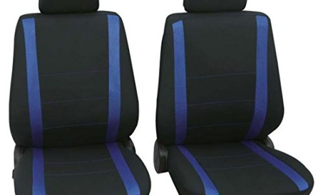 schone faszination 84512 autositzbezug schonbezug vordersitzbezuge schwarz blau bild