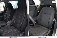 schone mass sitzbezuge kompatibel mit volvo v60 i fahrer beifahrer ab bj 2010 2018 farbnummer pl408 foto