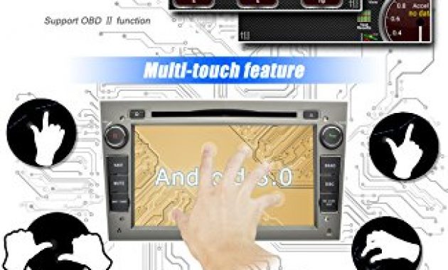 schone ohok 7 zoll bildschirm 2 din autoradio android 800 oreo octa core radio mit navi moniceiver dvd gps navigation unterstutzt bluetooth wlan dab obd2 fur opel grau bild