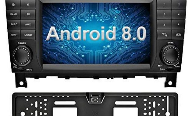 schone ohok 7 zoll bildschirm 2 din autoradio android 800 oreo radio mit navi dvd gps navigation unterstutzt bluetooth wlan dab fur mercedes benz c classclk mit ruckfahrkamera foto