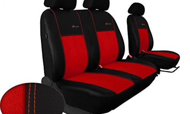 schone pok ter bus autositzbezuge bus 1 2 alkantra exclusive passend fur vito w 639 in diesem angebot rot bild