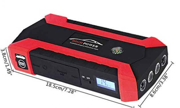 schone qiman 89800mah 4 usb portable auto jump starter pack booster ladegerat batterie bank bild