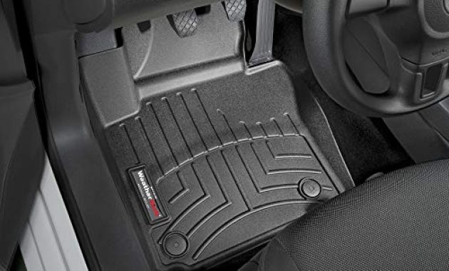 schone weathertech passgenaue fussmatten gummimatten passend fur volkswagen caddycaddy maxi 2010 19schwarz1 reihe floorliner foto